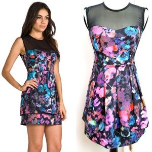 NEW Nanette Lepore Magical Watercolor Dress